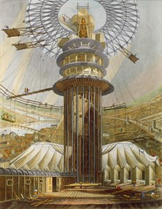 The Geometrical Ascent to the Galleries in the Colosseum, Regents Park, published 1829